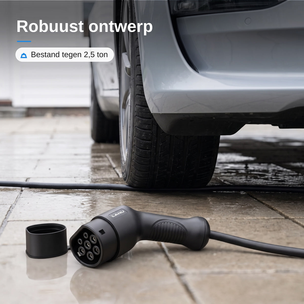 Robuust ontwerp: bestand tegen 2,5 ton
